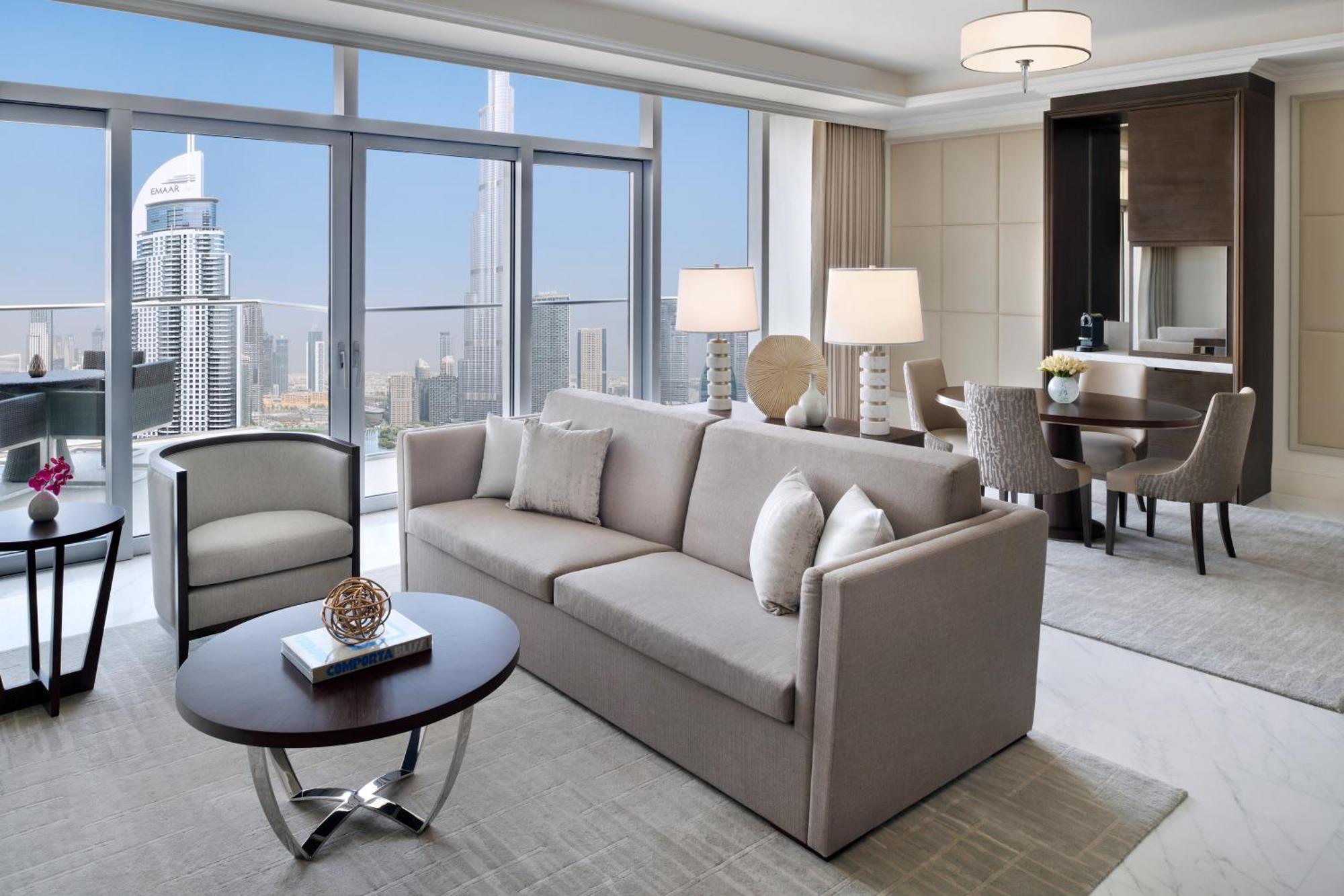 Executive Suite Burj Khalifa and  Fountain View – Lounge access  serving lunch, afternoon tea, and dinner,1219664785:JPEG