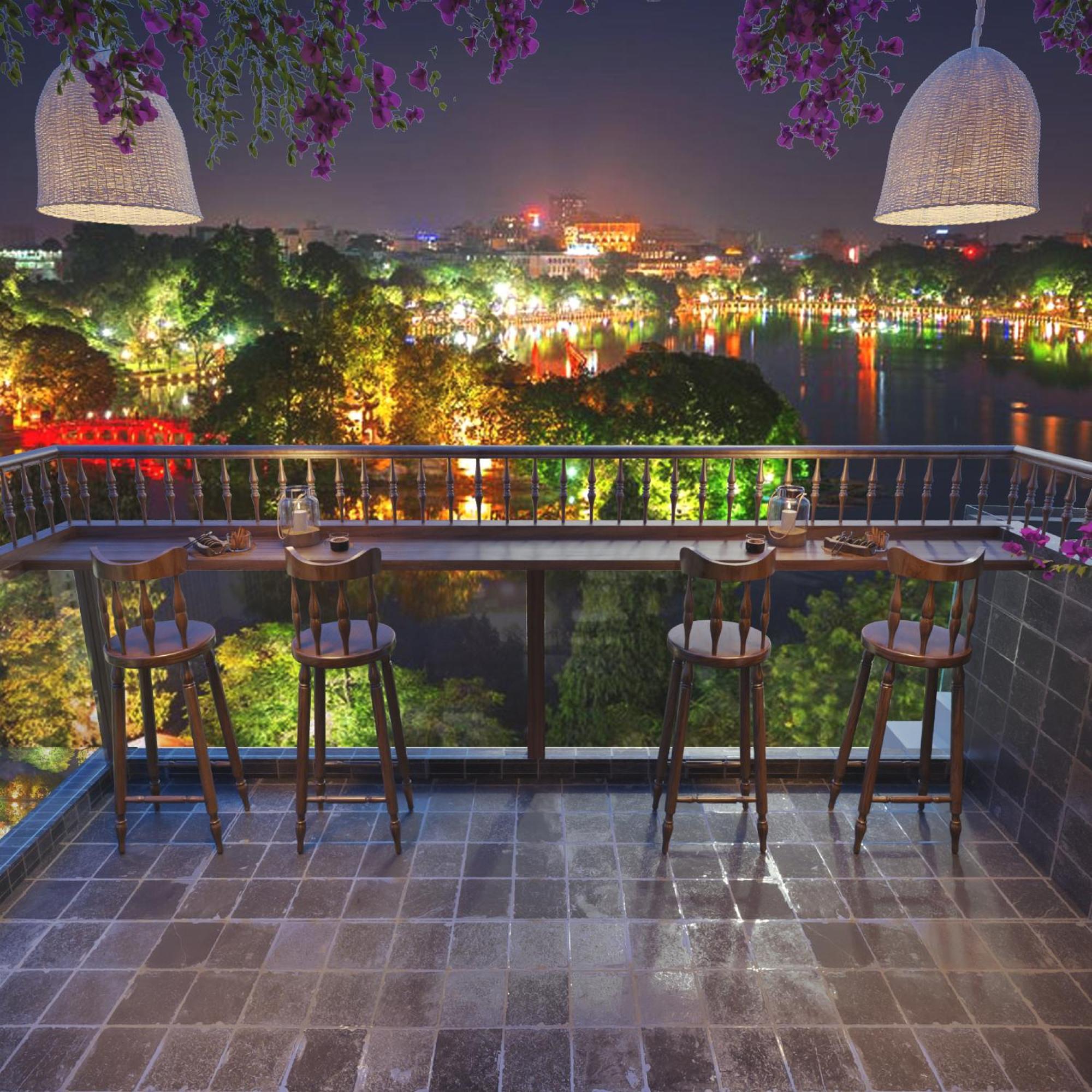 Suite Balcony with City View