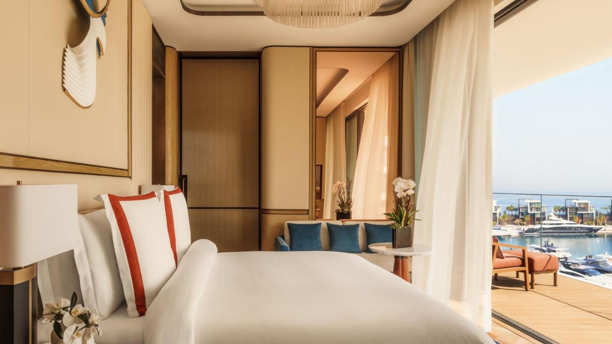 Marina Deluxe Suite with Marina & Dubai Skyline Views - includes Butler Service, Iliana Pool Club Access and Daily Wild Wadi Water Park Access