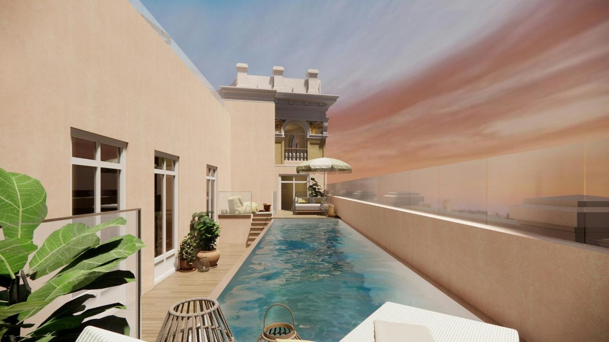 Letras Penthouse Semi Private Pool