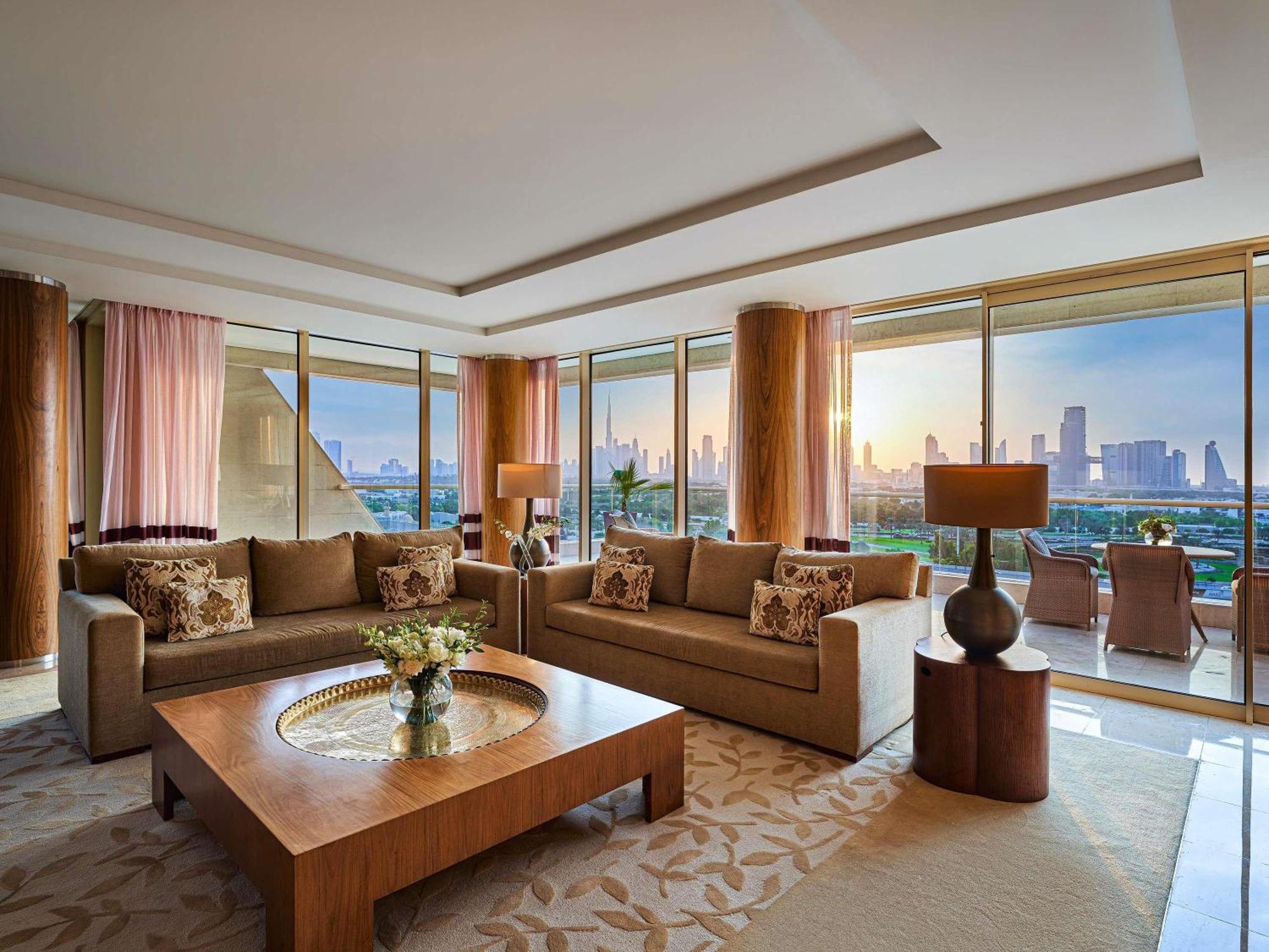 Diplomatic Suite with Terrace, Skyline View & Club Lounge Access- including Daily Breakfast, Evening Drinks & Canapes