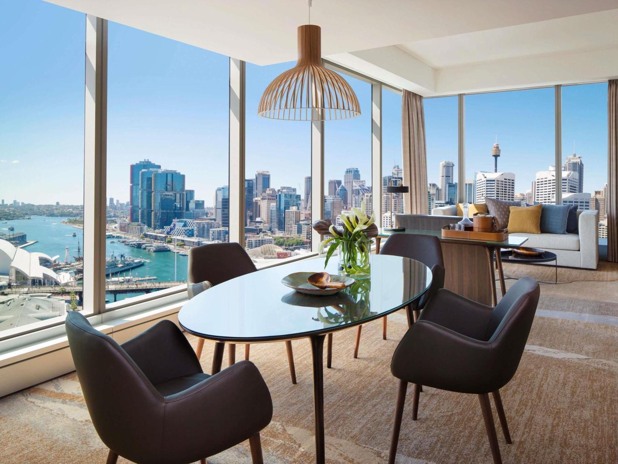 Prestige Suite with One King Bed and Club Millesime Access - Harbor View